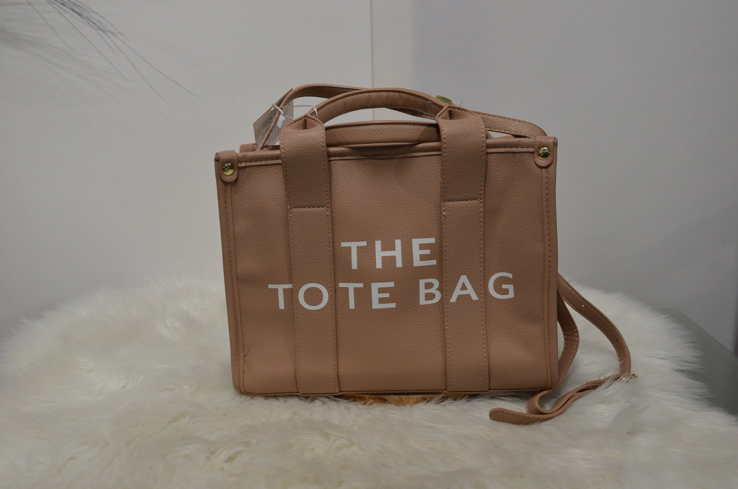 Handtasche " beige "