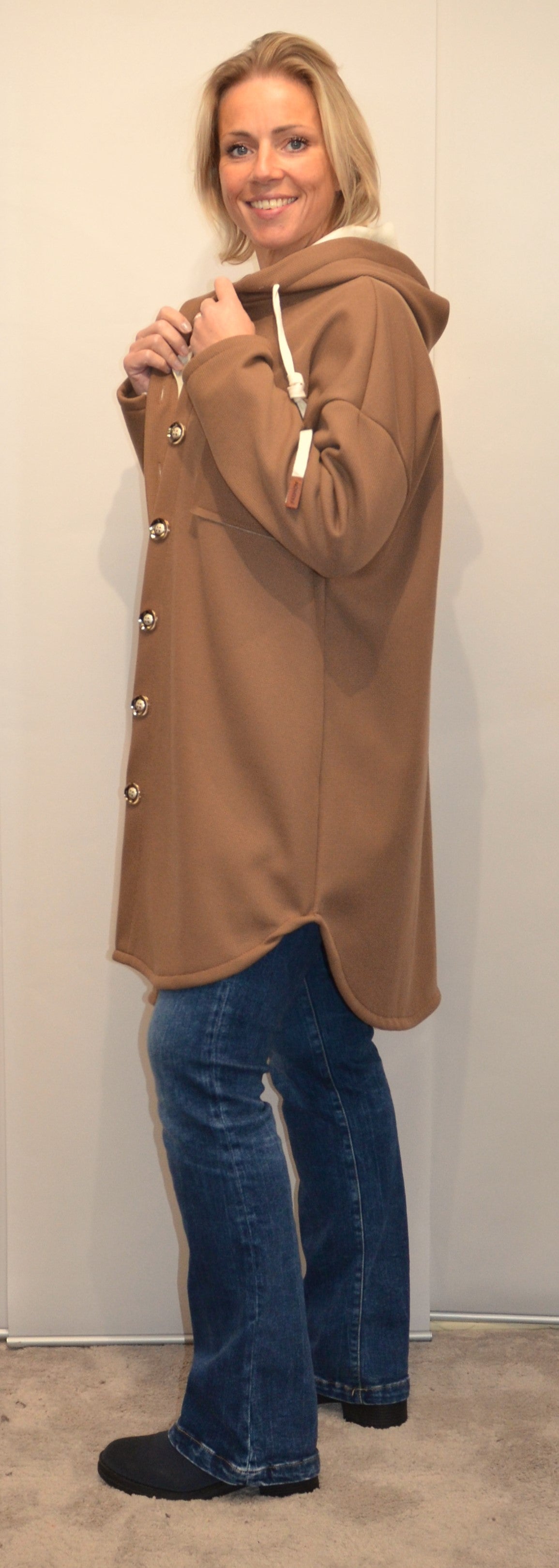 Hemd Bluse / Jacke Cara braun
