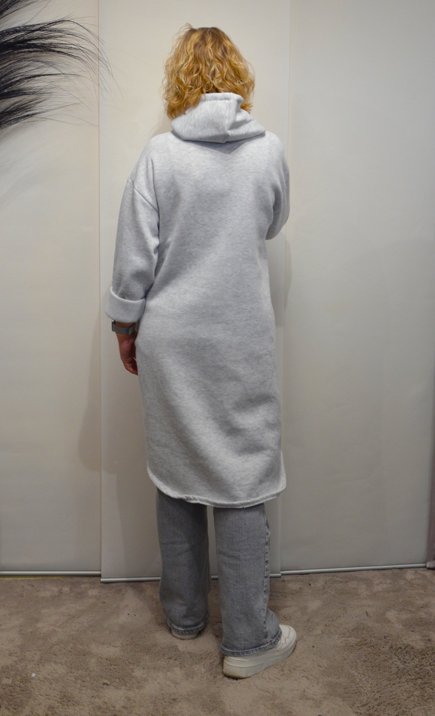 Hoodie Yuma grey