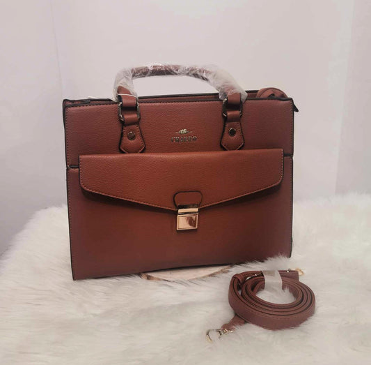Handtasche " Bella " camel
