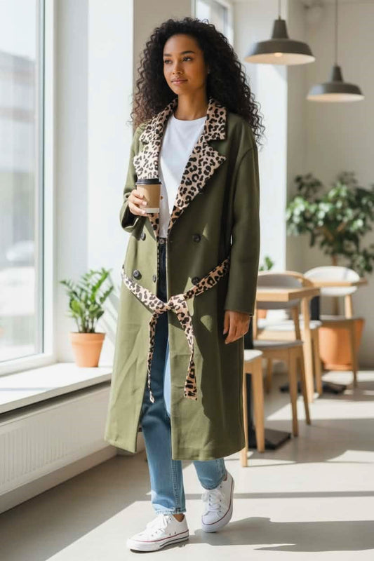 Mantel olive  46-50