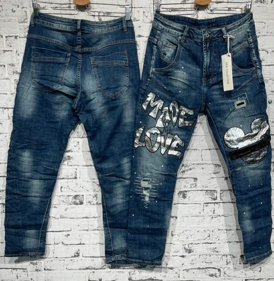 Jeans Gr S