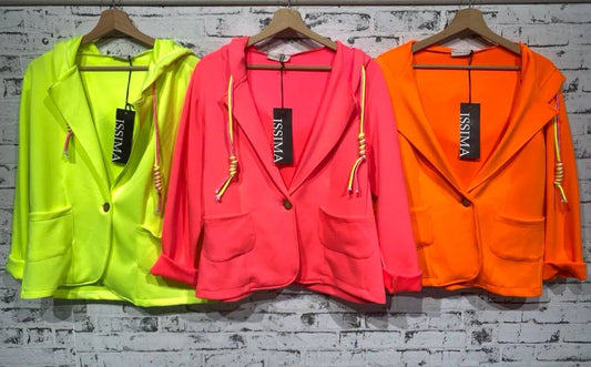 Blazer im Neon Look