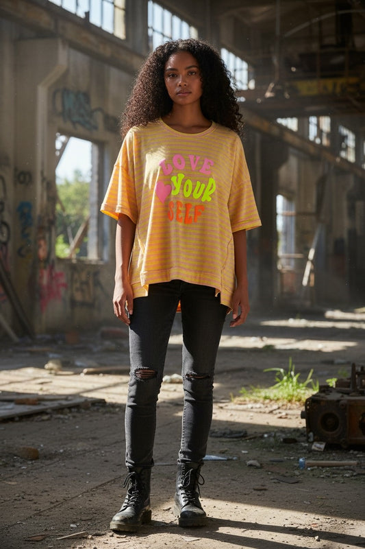 Shirt Love orange