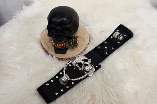 Skull Gürtel Andy schwarz