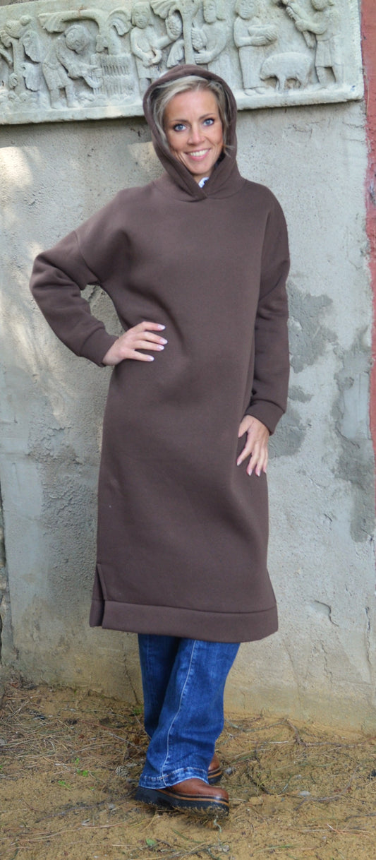 Long Hoody / Kleid  " Sarah "