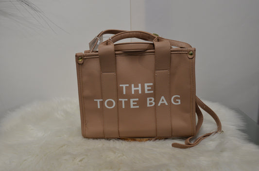 Handtasche " beige "