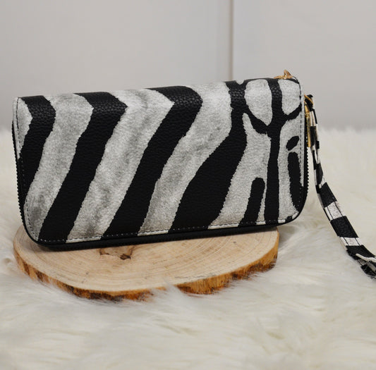 Klassische Geldbörse zebra