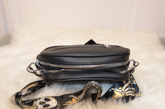 Tasche skull schwarz