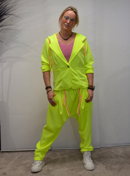 Blazer im Neon Look