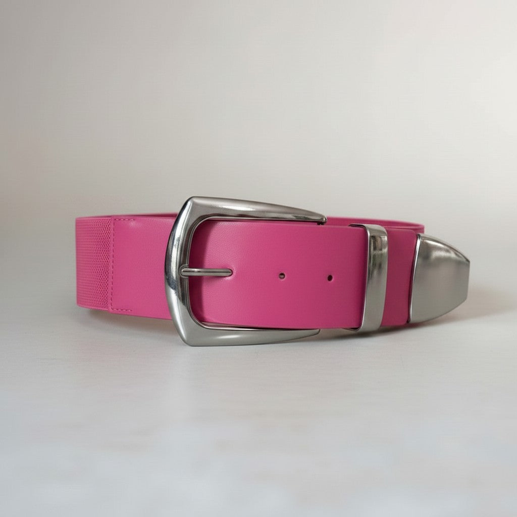Stretch Gürtel pink